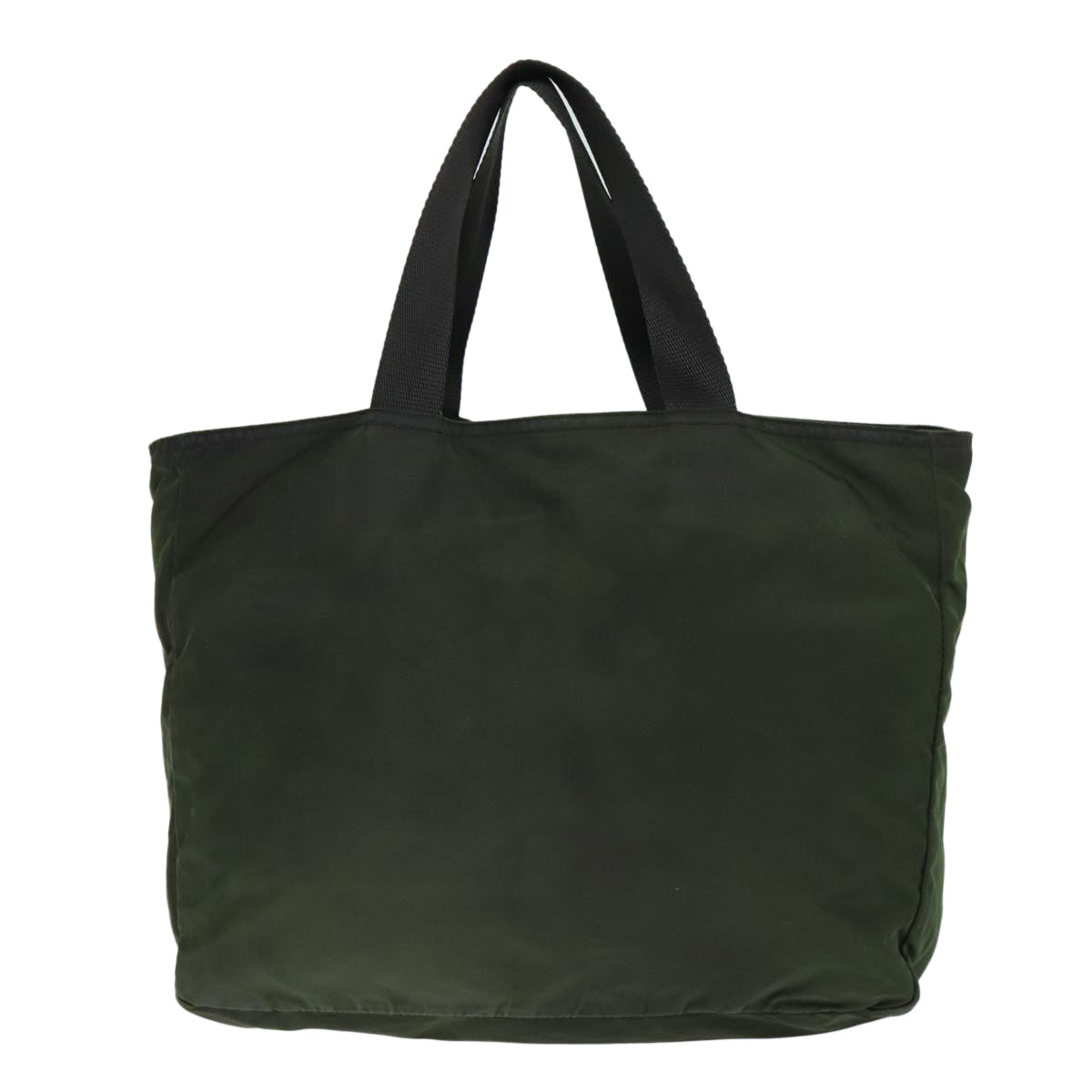 PRADA Tote Bag Nylon Khaki  77353