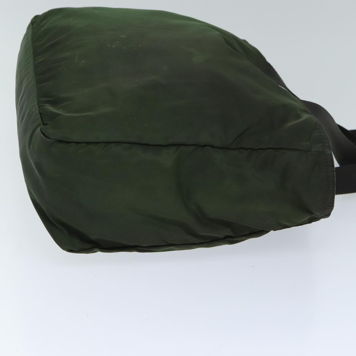 PRADA Tote Bag Nylon Khaki  77353