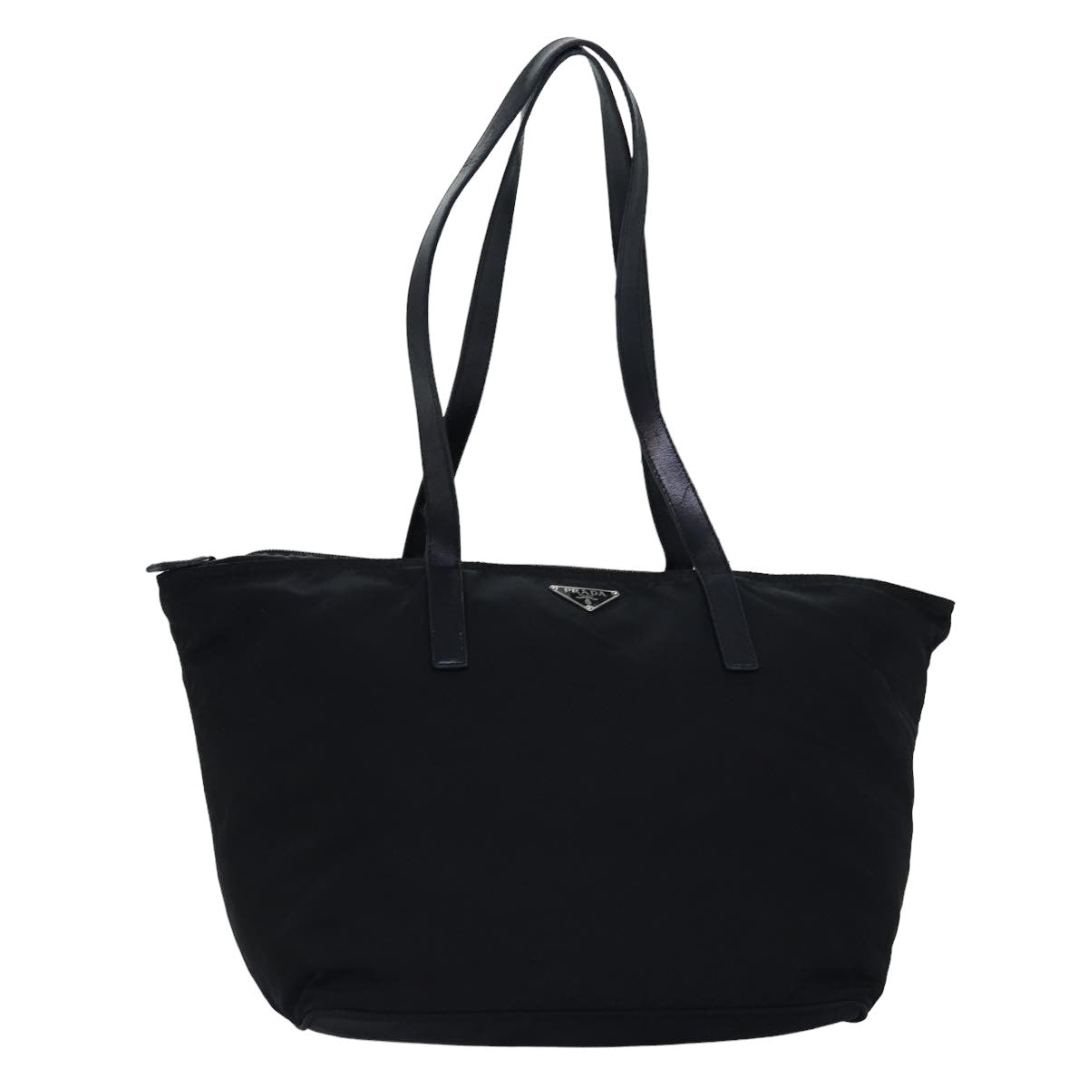 PRADA Shoulder Bag Nylon Black  77357