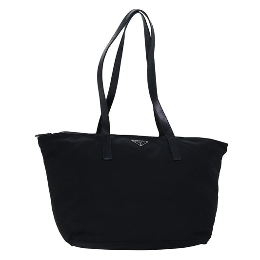 PRADA Shoulder Bag Nylon Black  77357