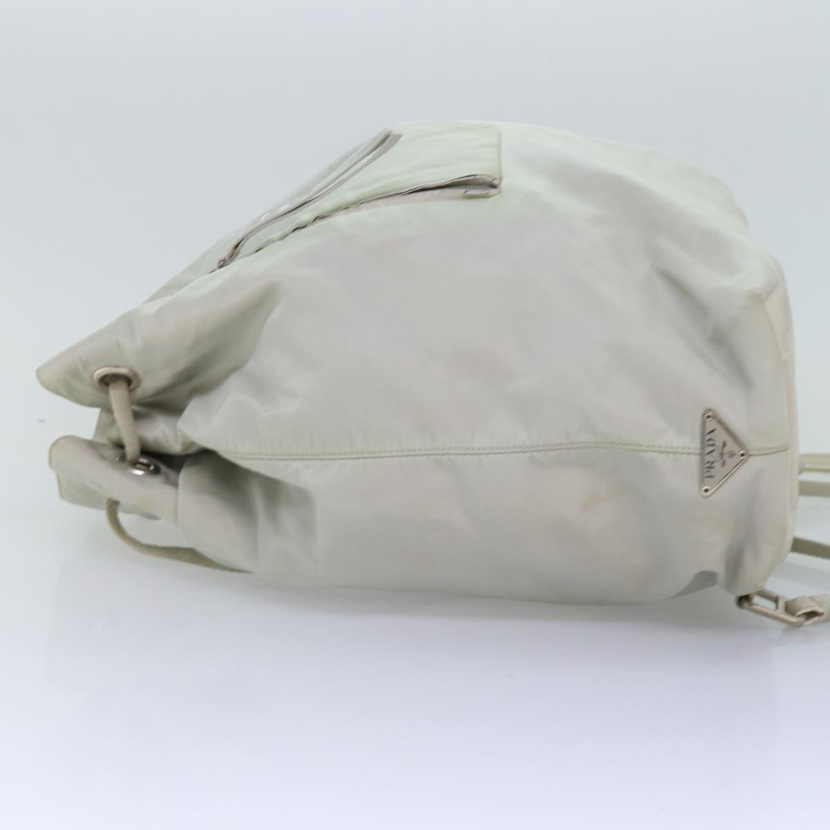 PRADA Backpack Nylon Gray  77401