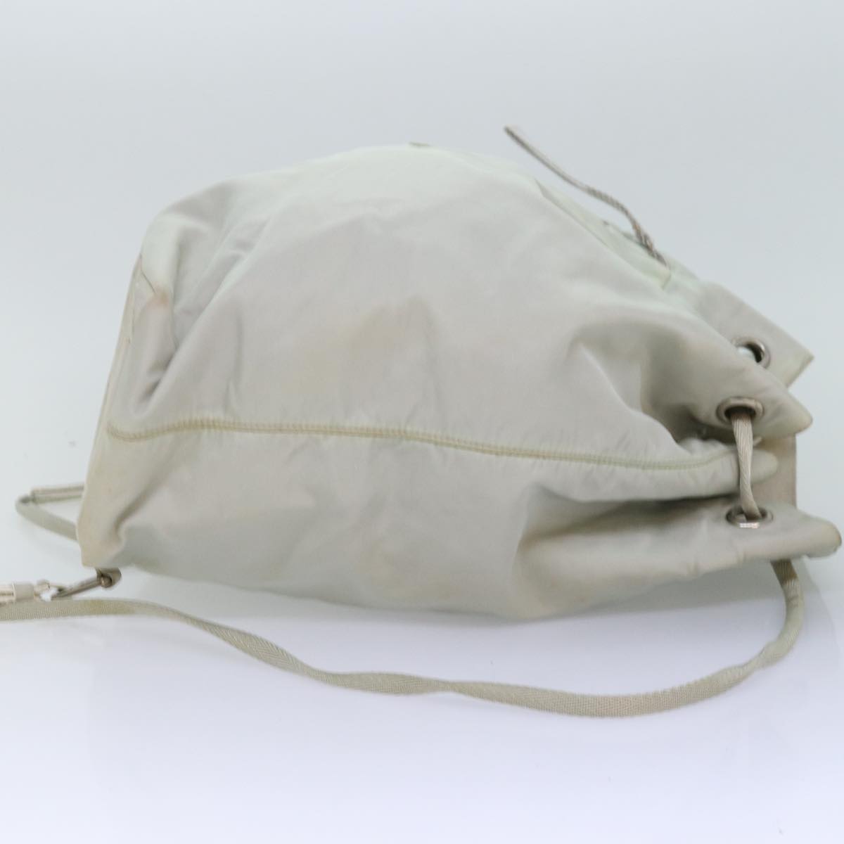PRADA Backpack Nylon Gray  77401