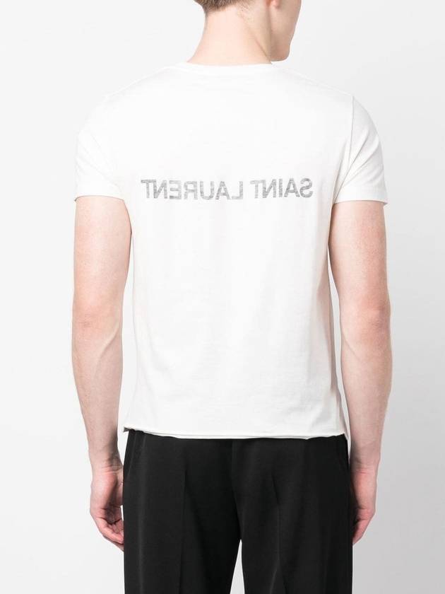 Saint Laurent SAINT LAURENT T-SHIRT COL ROND (VOLUME TUBE)
