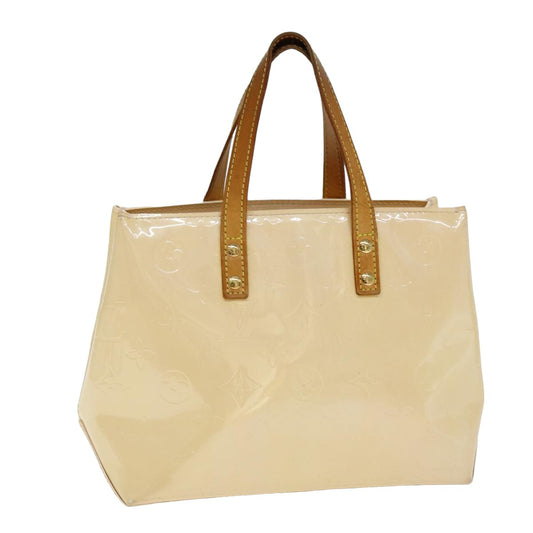 LOUIS VUITTON Monogram Vernis Reade PM Bag Marshmallow Pink M91306 LV 77554