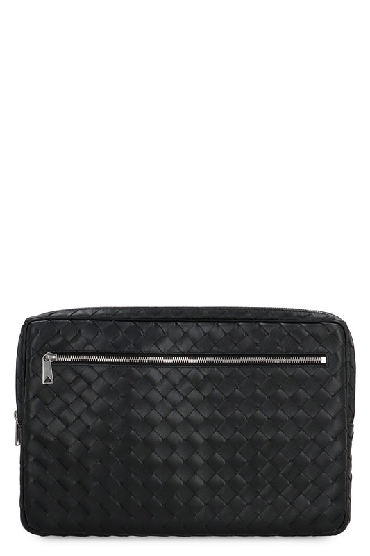 BOTTEGA VENETA Leather Laptop Case - 35 CM x 23 CM