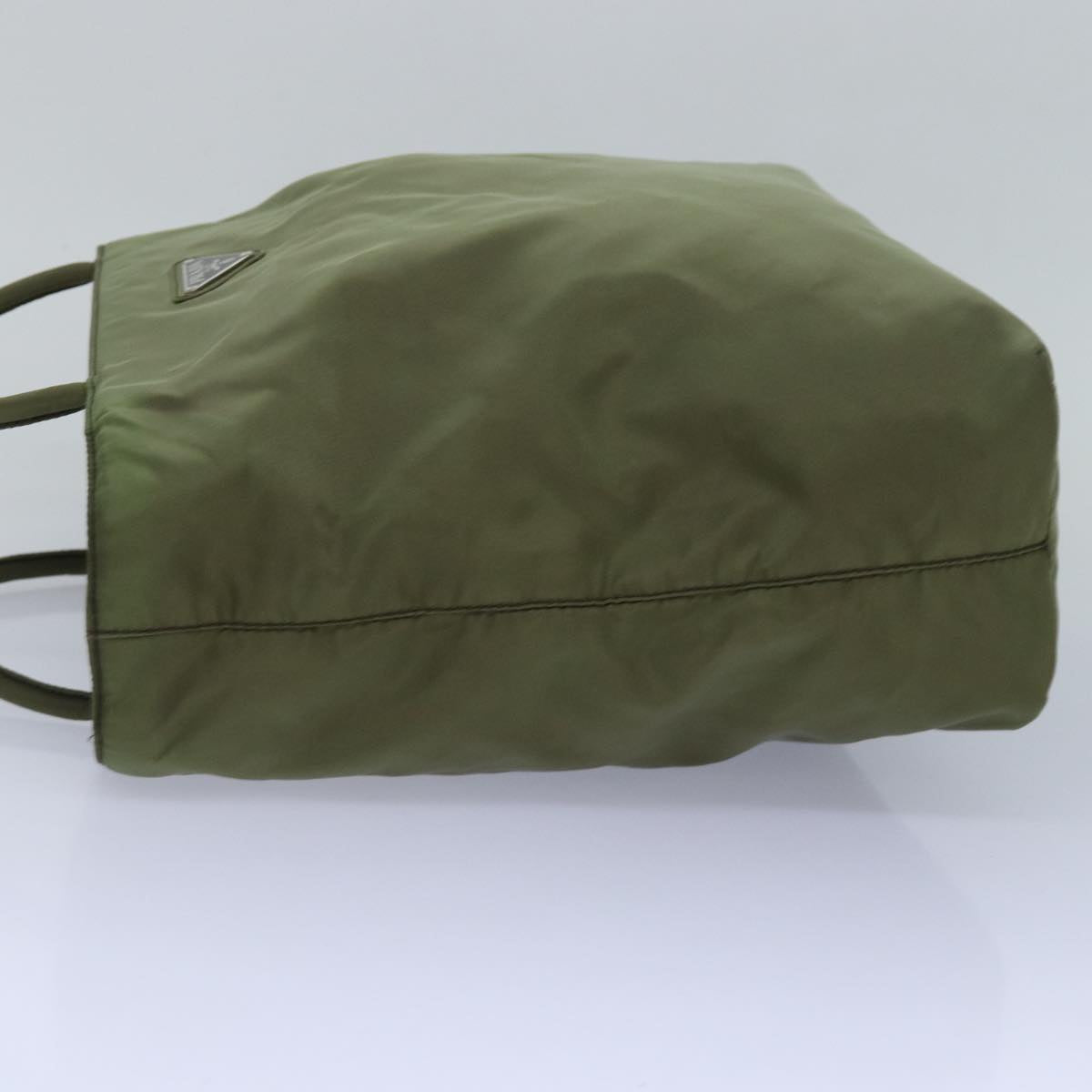 PRADA Tote Bag Nylon Khaki  77637