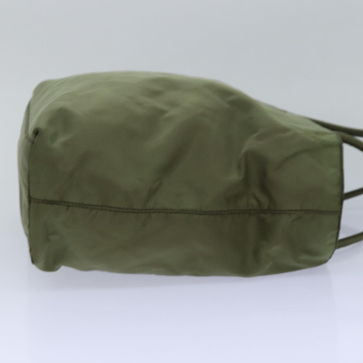 PRADA Tote Bag Nylon Khaki  77637