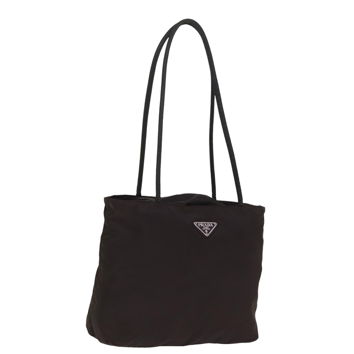 PRADA Tote Bag Nylon Khaki  77670