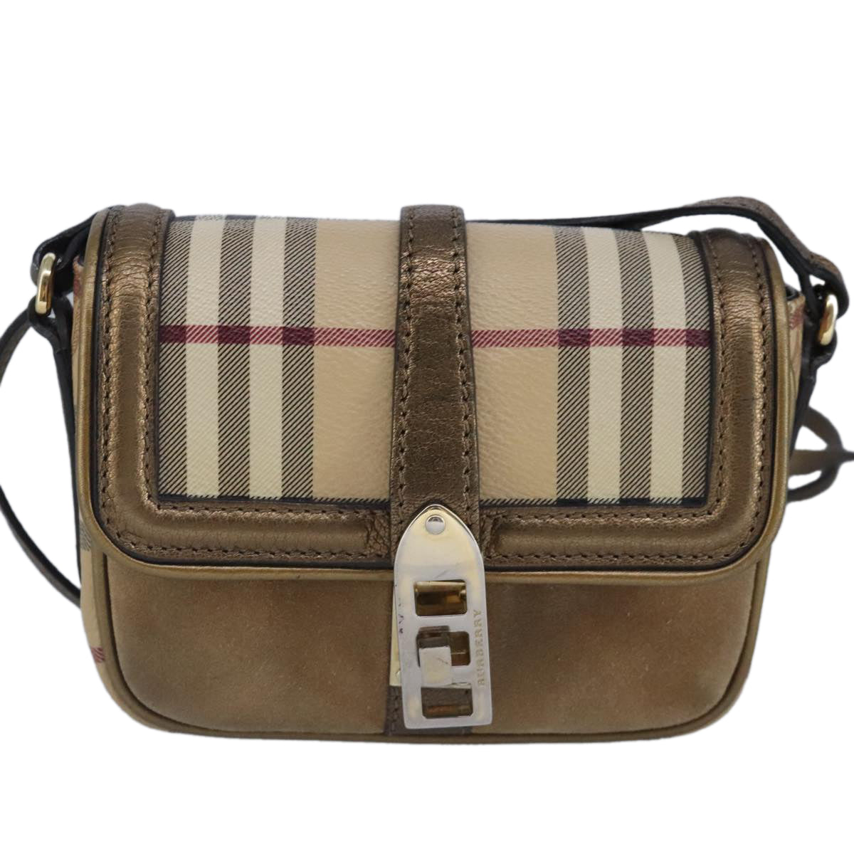 Burberry -  Leather Shoulder Bag ()