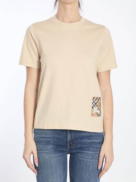 Burberry Check label t-shirt