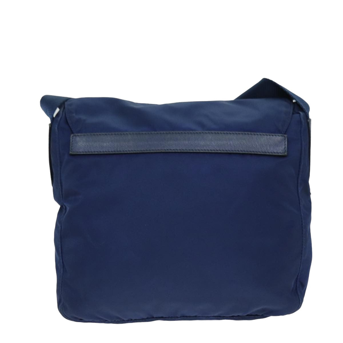 PRADA Shoulder Bag Nylon Blue  77835