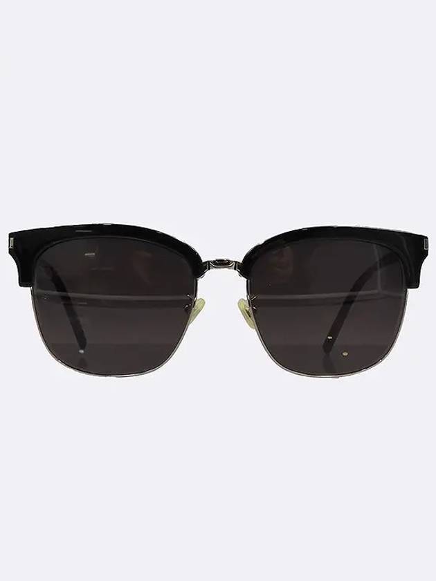 Saint Laurent SL 108 K black color silver plated gold frame sunglasses