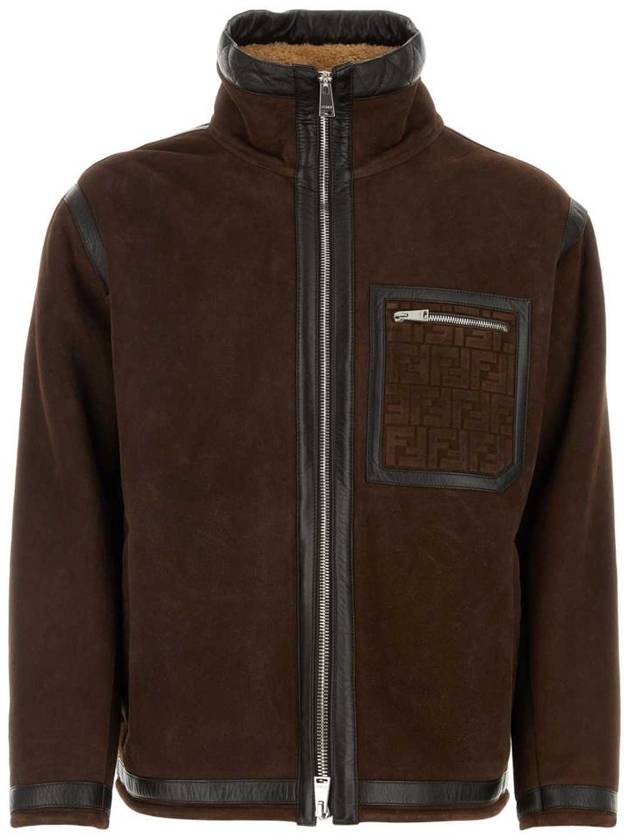 Fendi Jacket FM0222AO9M F0BBK BROWN