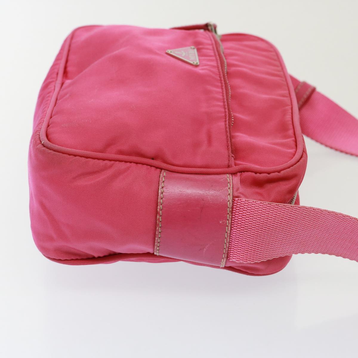 PRADA Shoulder Bag Nylon Pink  78078