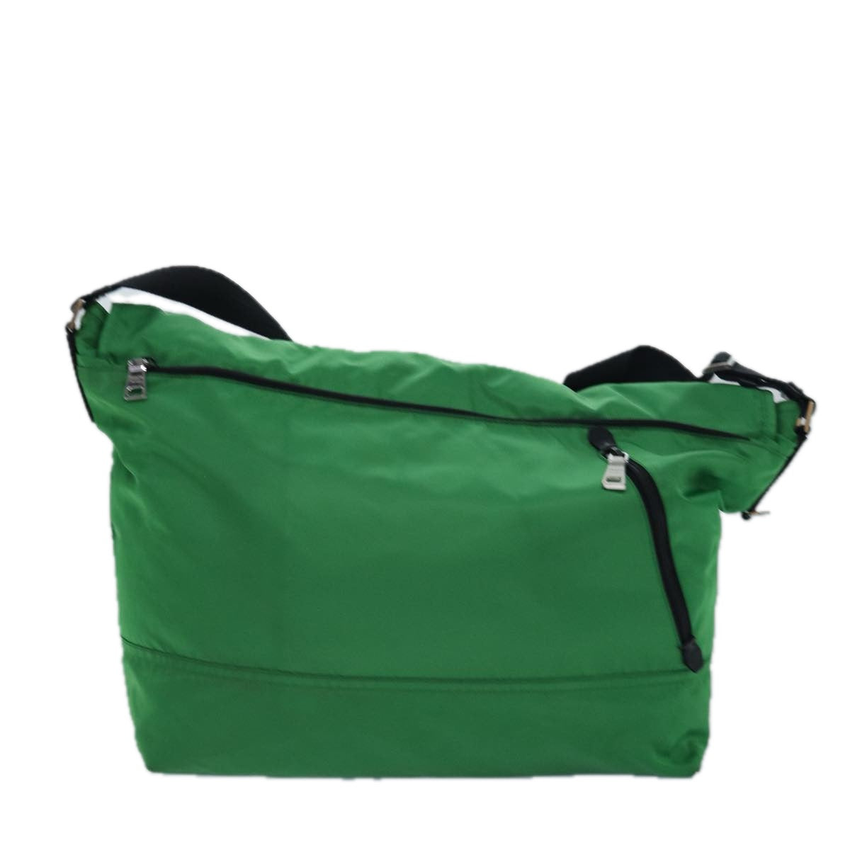 PRADA Shoulder Bag Nylon Green  78081