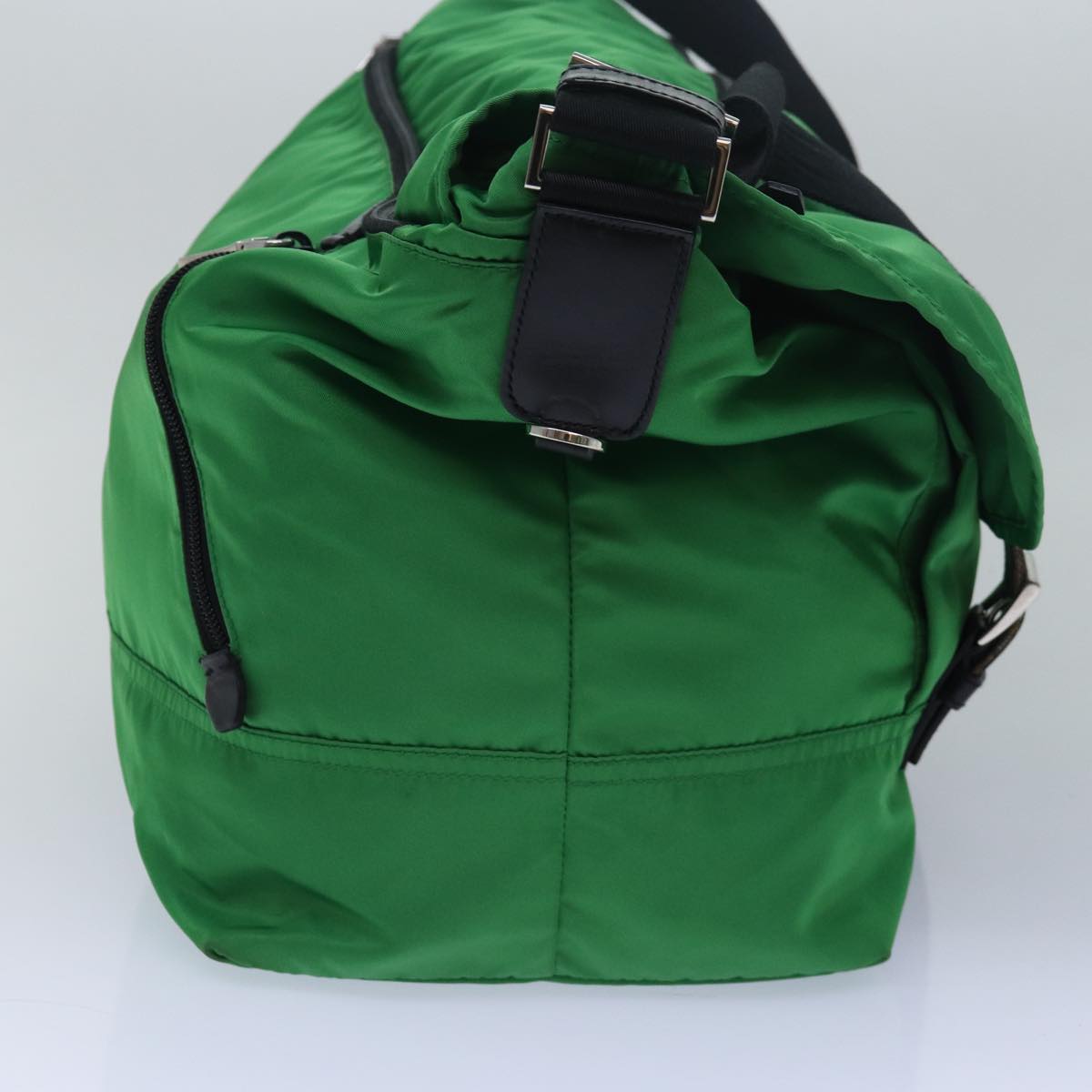 PRADA Shoulder Bag Nylon Green  78081