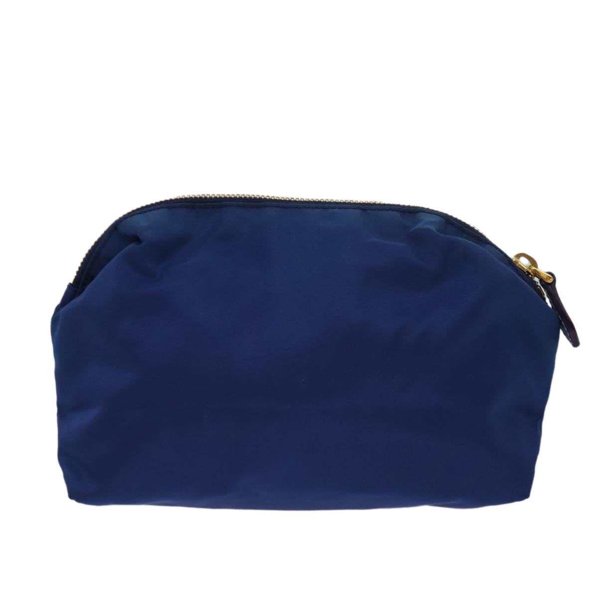 PRADA Pouch Nylon Blue  78232