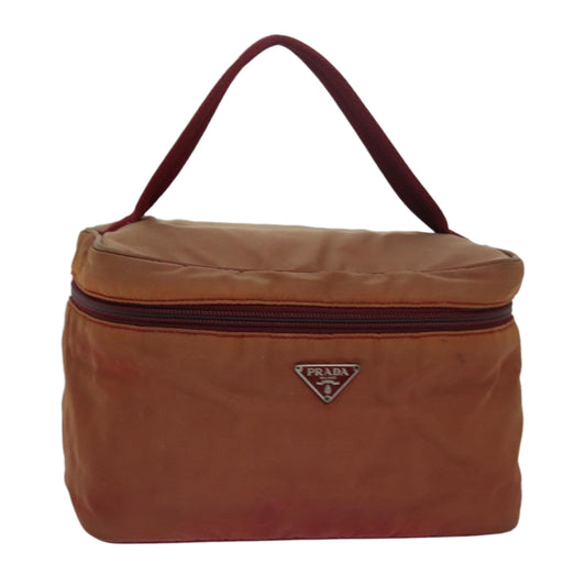 PRADA Vanity Pouch Nylon Red  78233