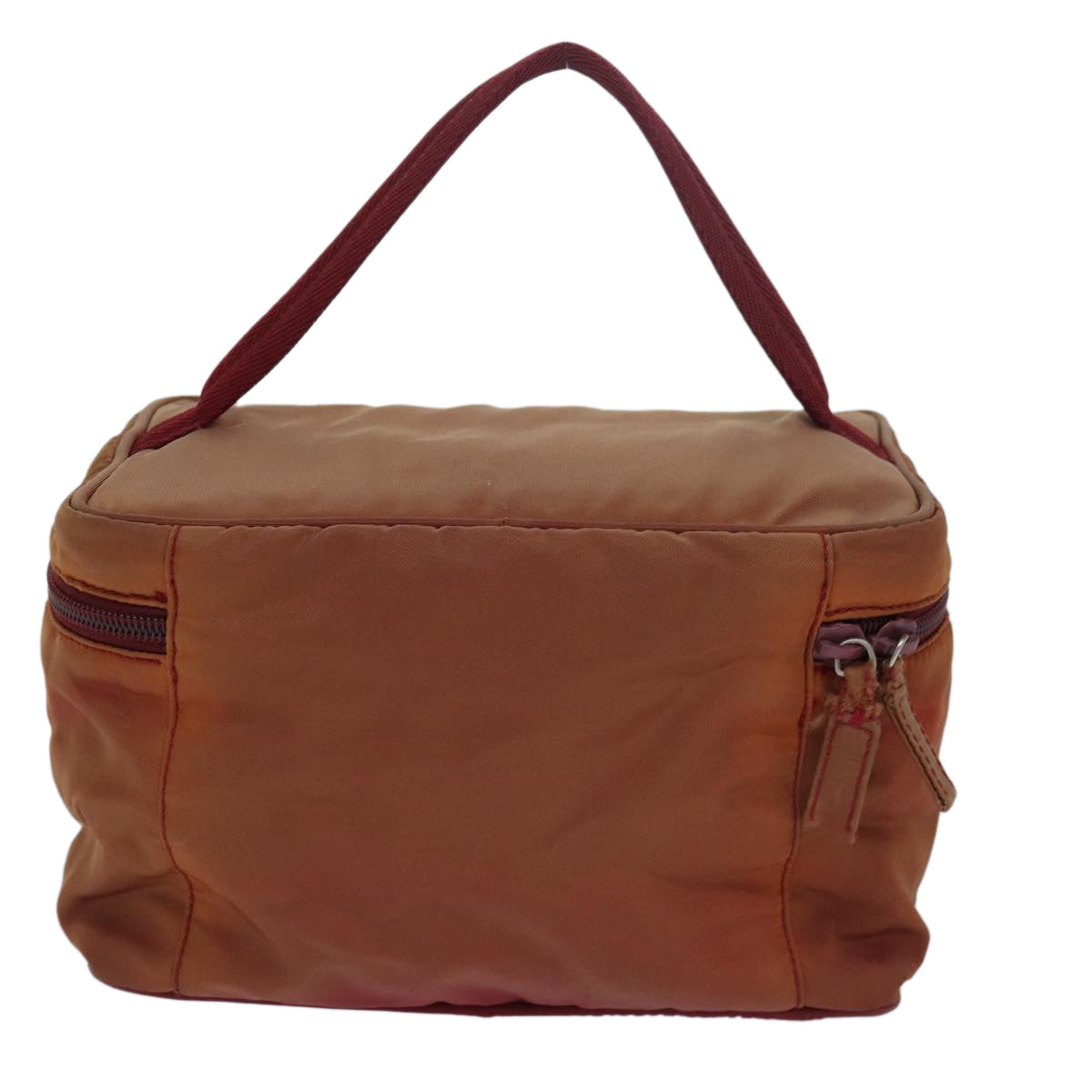 PRADA Vanity Pouch Nylon Red  78233