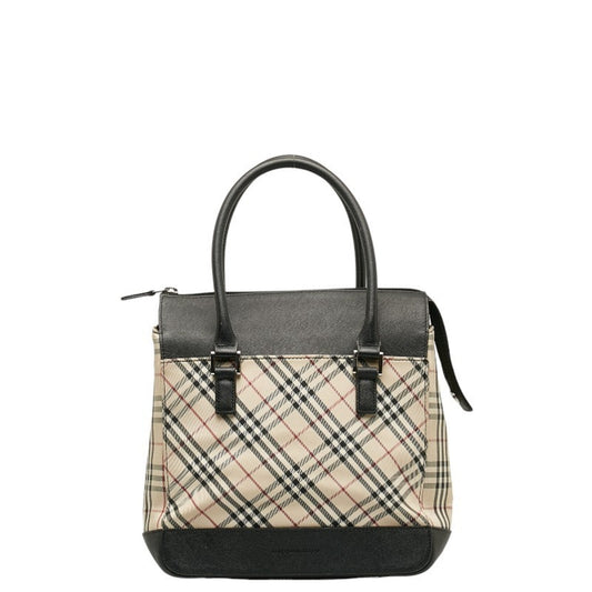 Burberry   Canvas Leather Handbag ()