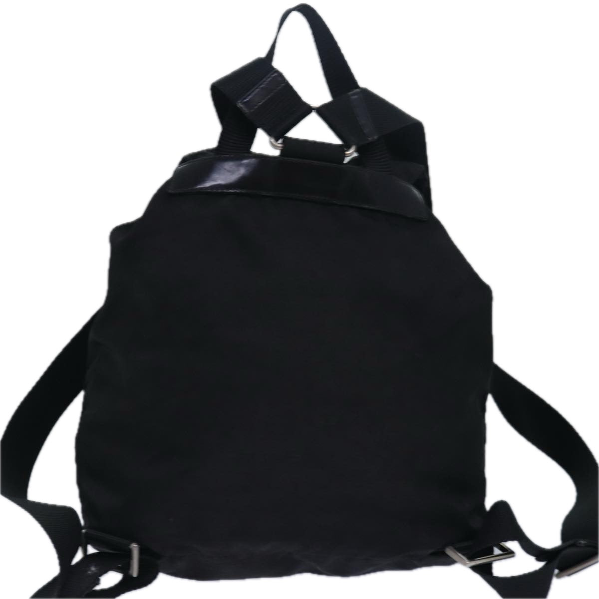 PRADA Backpack Nylon Black  78254