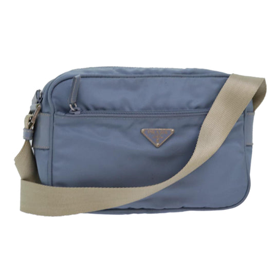 PRADA Shoulder Bag Nylon Light Blue  78256