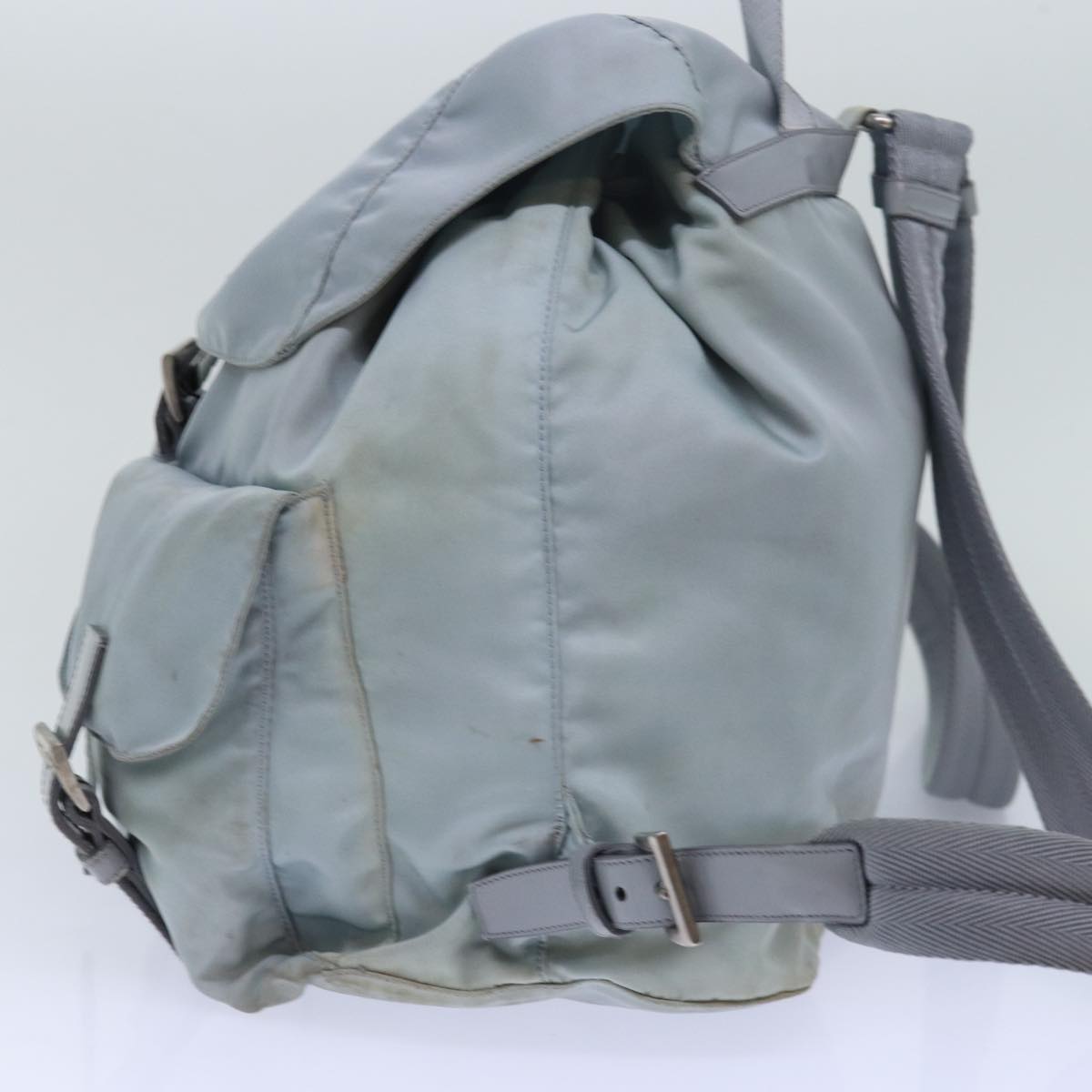 PRADA Shoulder Bag Nylon Light Blue  78258