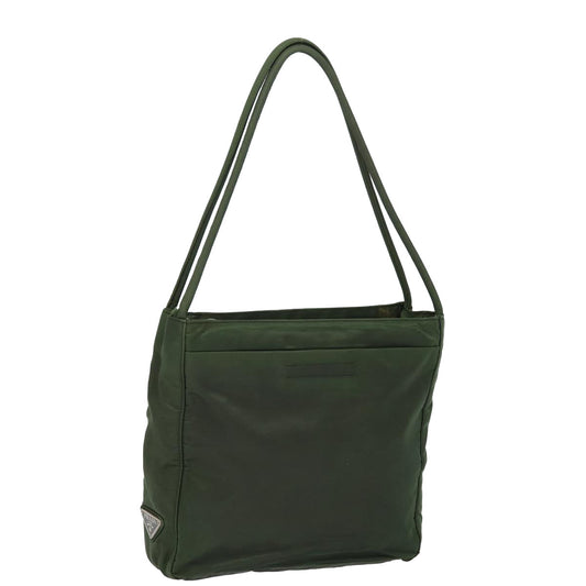 PRADA Tote Bag Nylon Khaki  78259