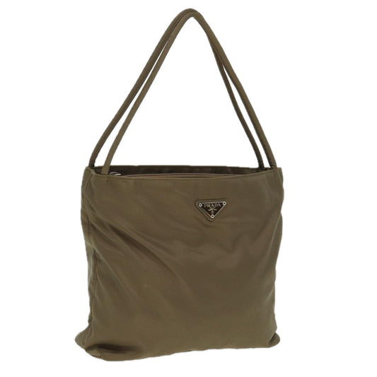 PRADA Tote Bag Nylon Brown  78260
