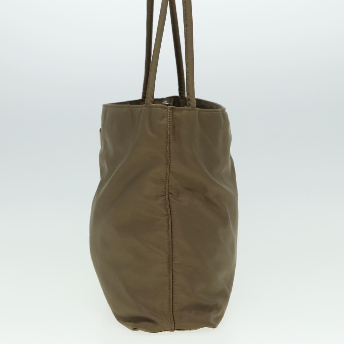 PRADA Tote Bag Nylon Brown  78260
