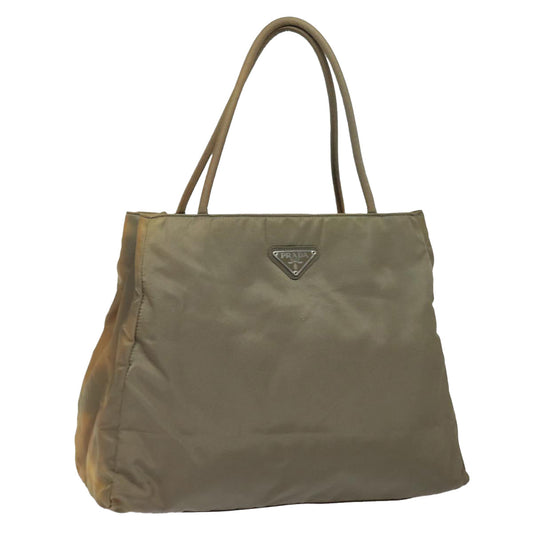 PRADA Tote Bag Nylon Brown  78262
