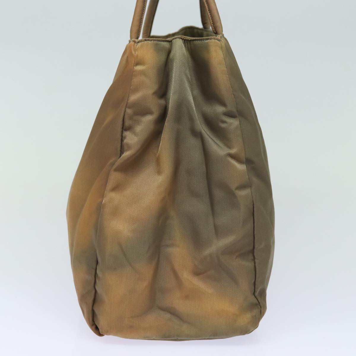 PRADA Tote Bag Nylon Brown  78262