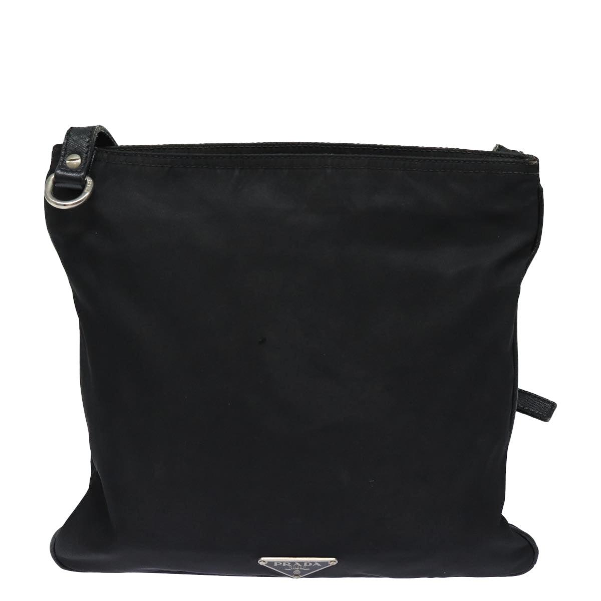 PRADA Shoulder Bag Nylon Black  78263