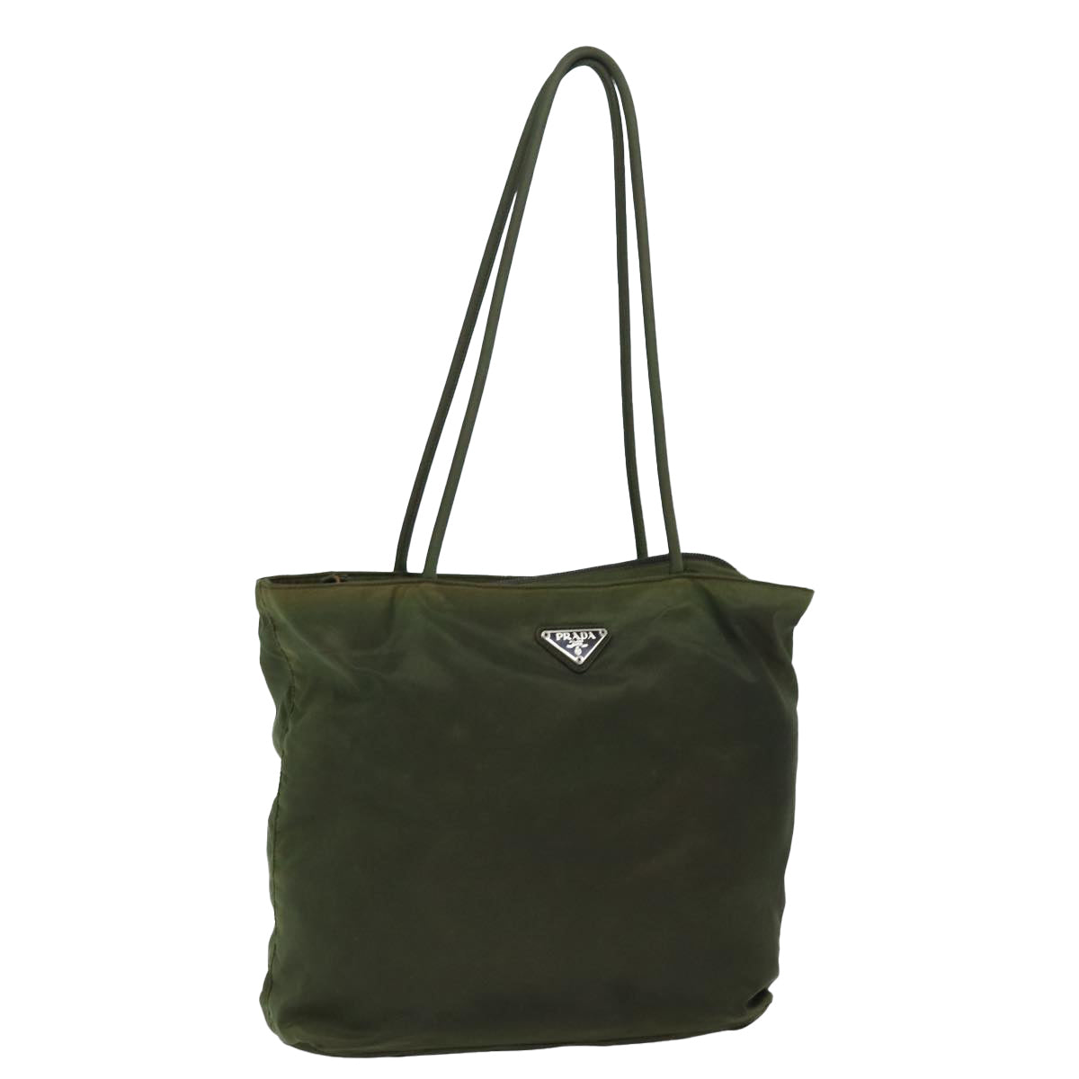 PRADA Tote Bag Nylon Khaki  78265