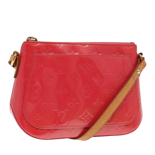 LOUIS VUITTON Monogram Vernis Minna Street Bag Pink Fran Boise M9146F 78353