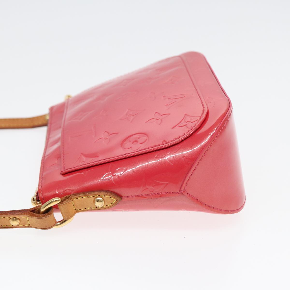 LOUIS VUITTON Monogram Vernis Minna Street Bag Pink Fran Boise M9146F 78353