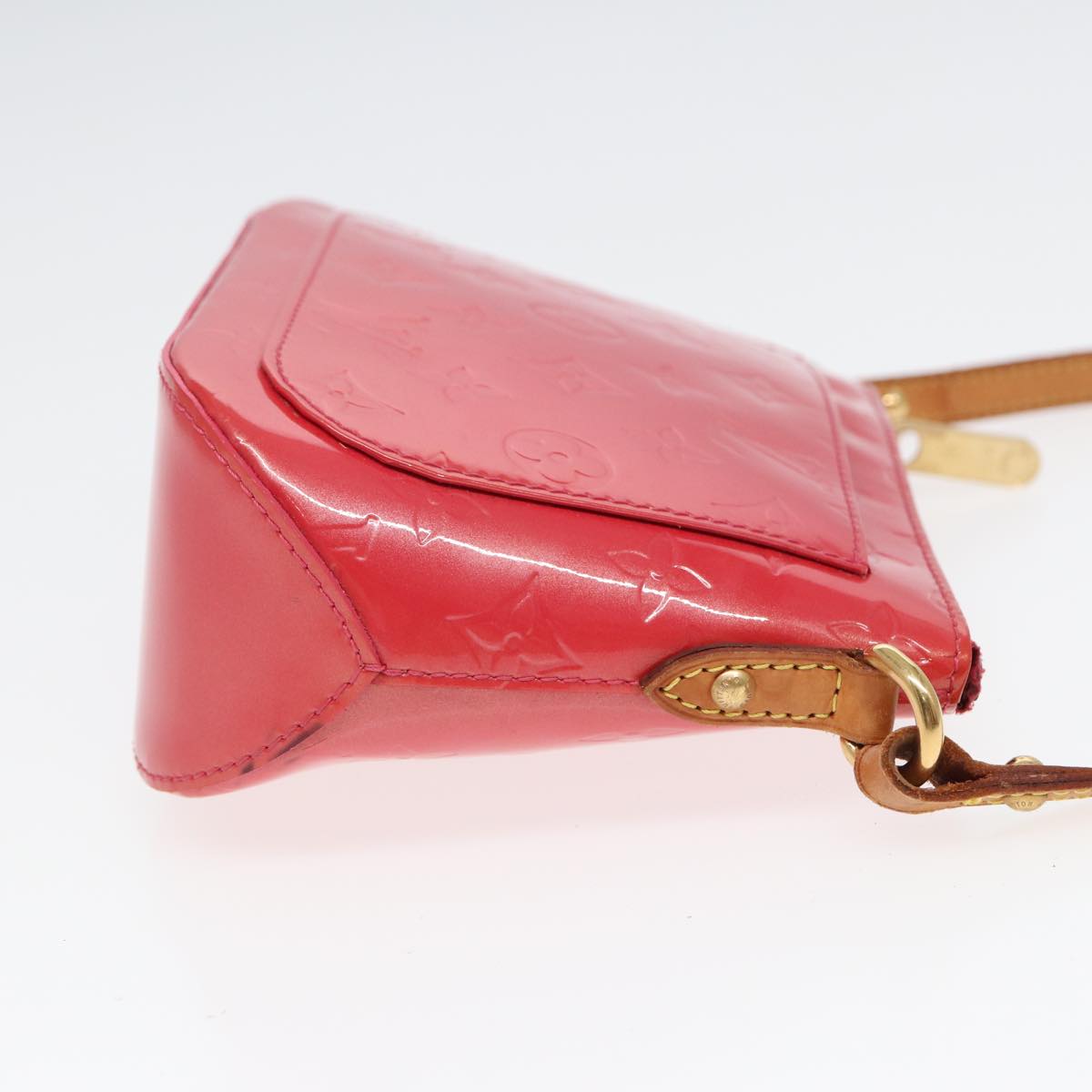 LOUIS VUITTON Monogram Vernis Minna Street Bag Pink Fran Boise M9146F 78353