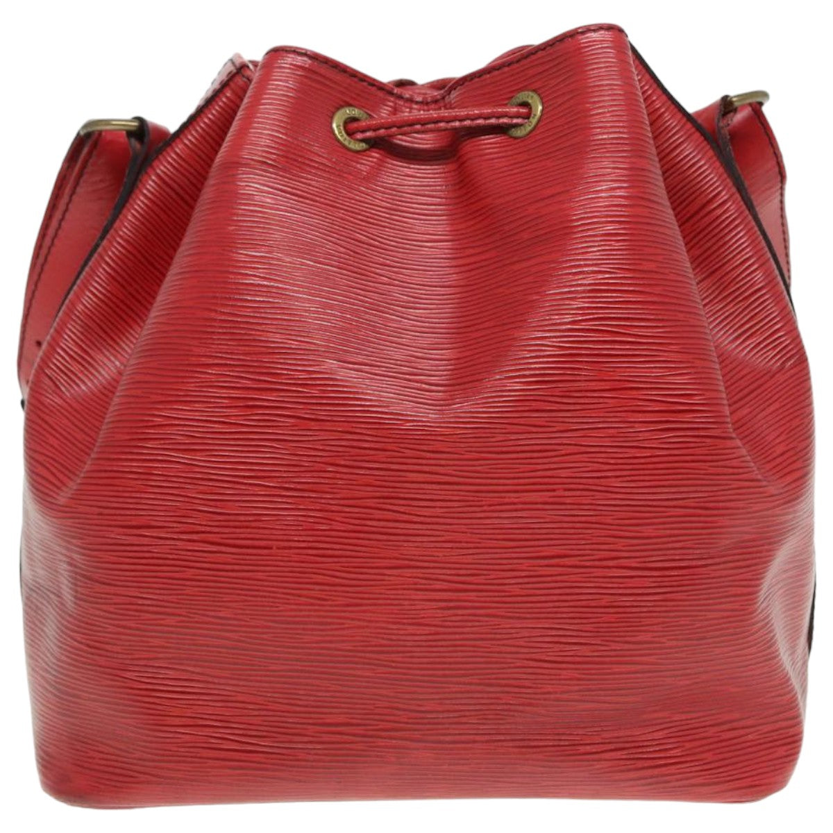 LOUIS VUITTON Epi Petit Noe Shoulder Bag Red M44107 LV 78363