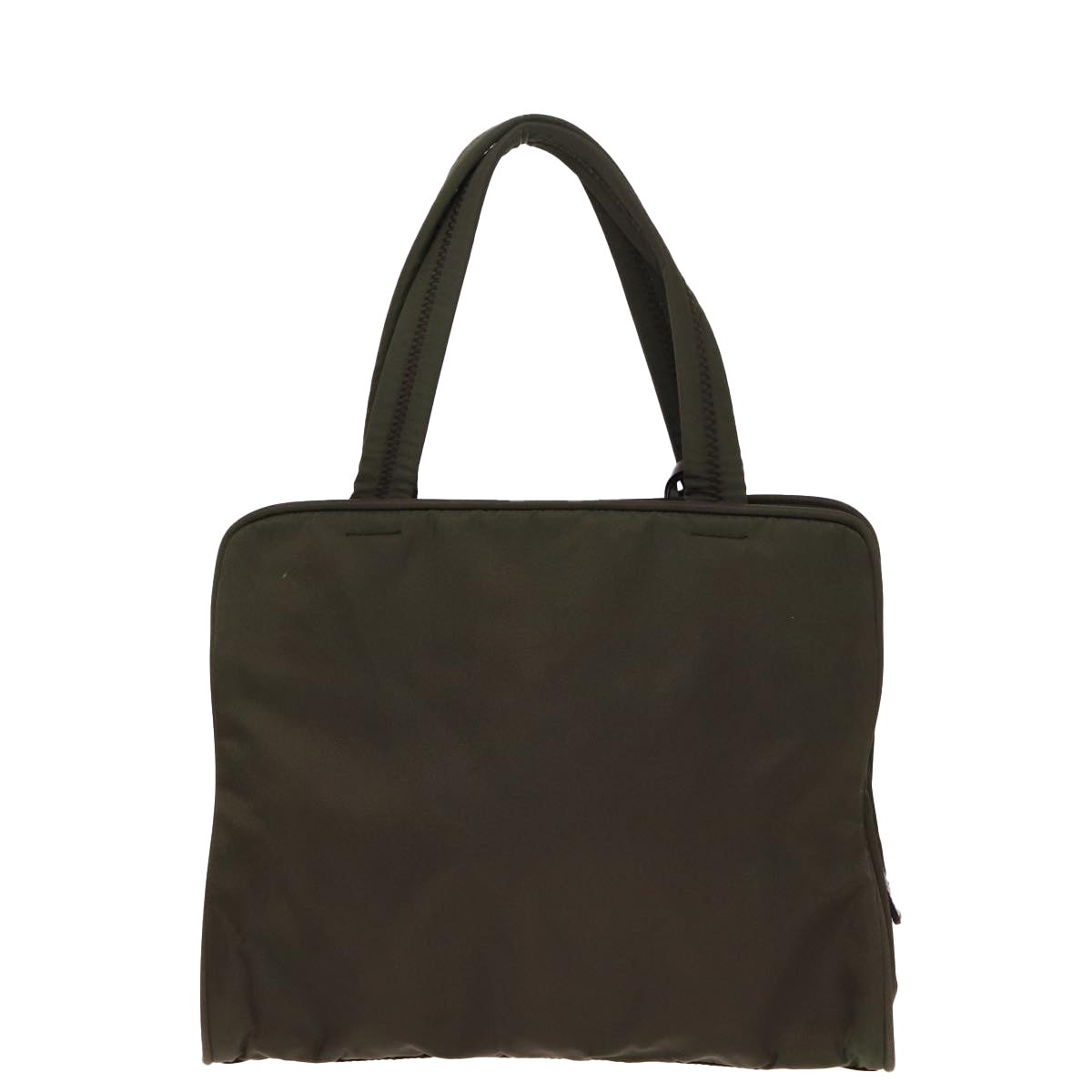 PRADA Hand Bag Nylon Khaki  78419