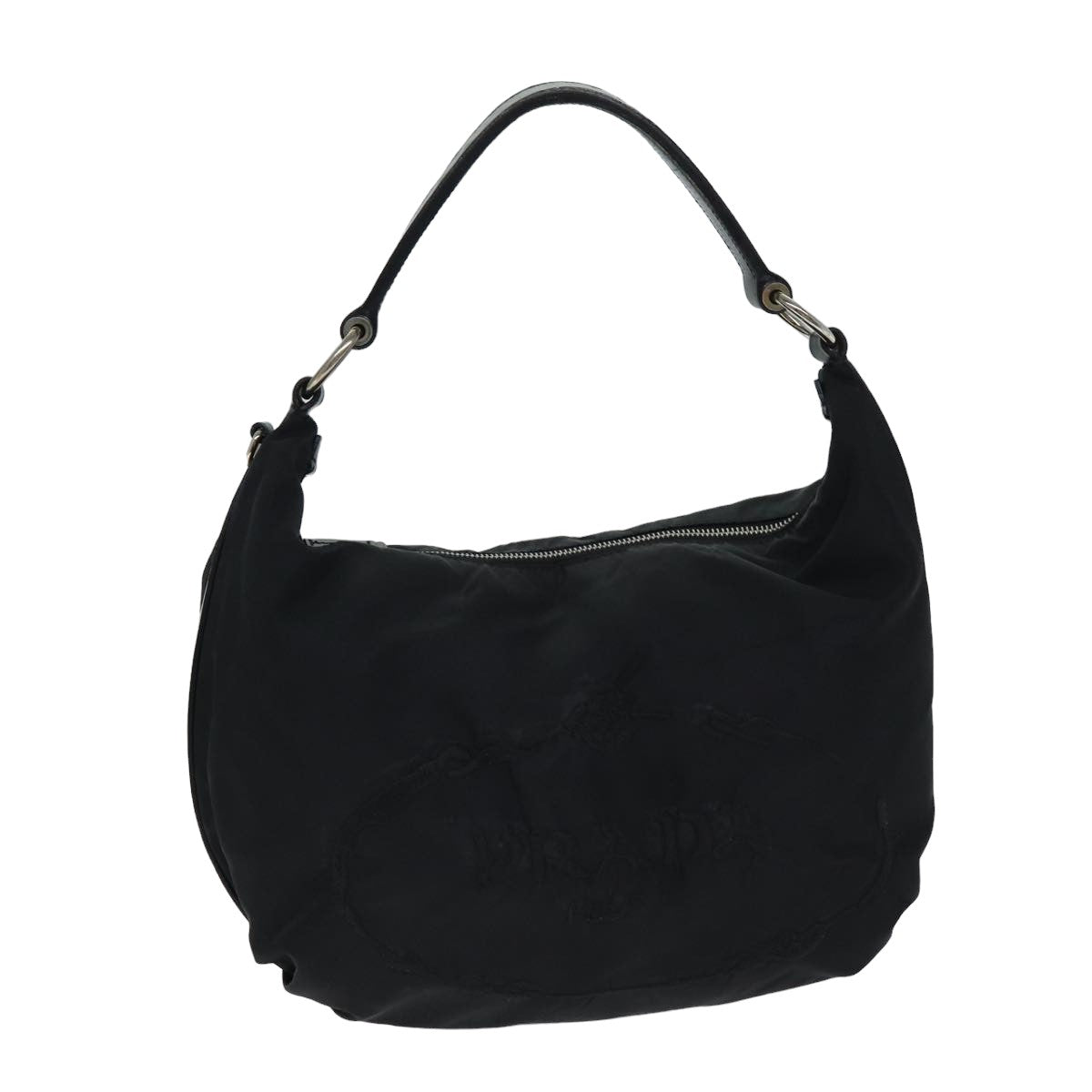 PRADA Shoulder Bag Nylon Black  78420