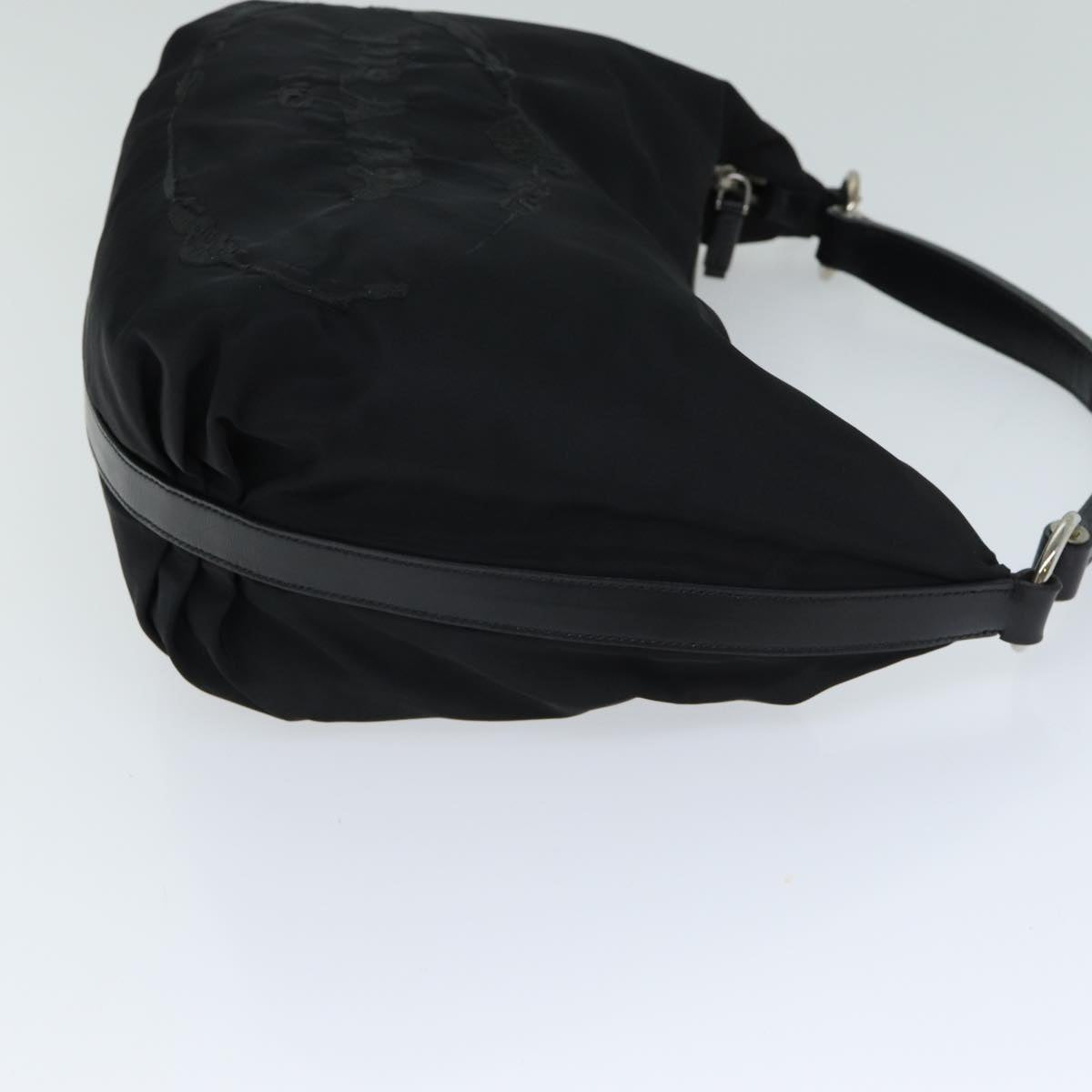 PRADA Shoulder Bag Nylon Black  78420