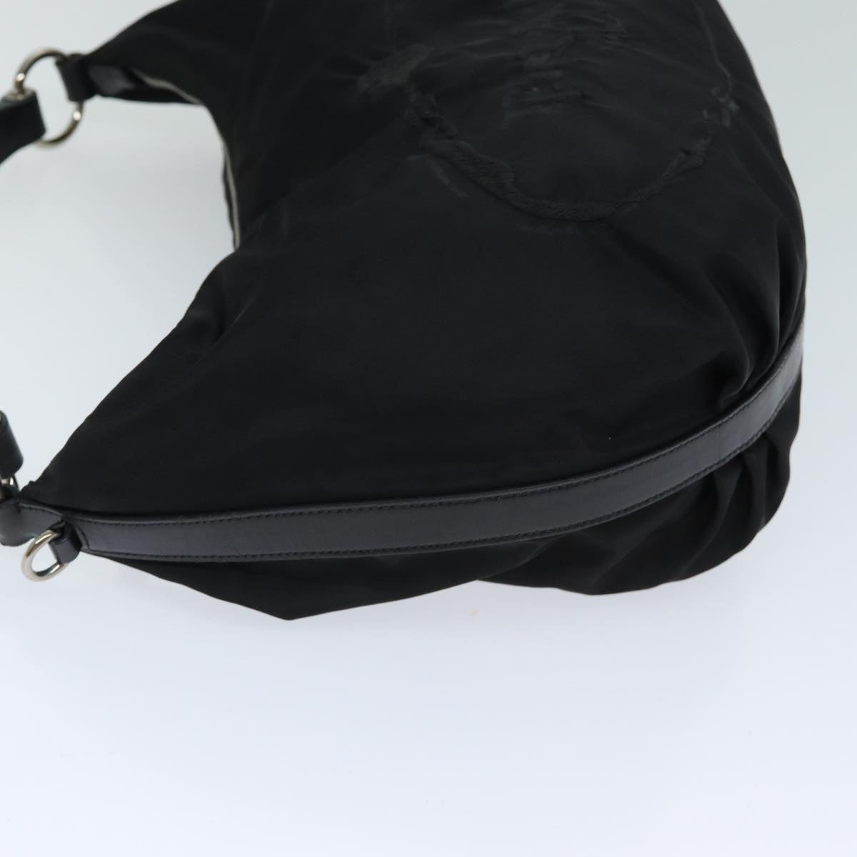 PRADA Shoulder Bag Nylon Black  78420