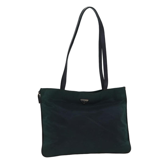 PRADA Shoulder Bag Nylon Khaki  78482