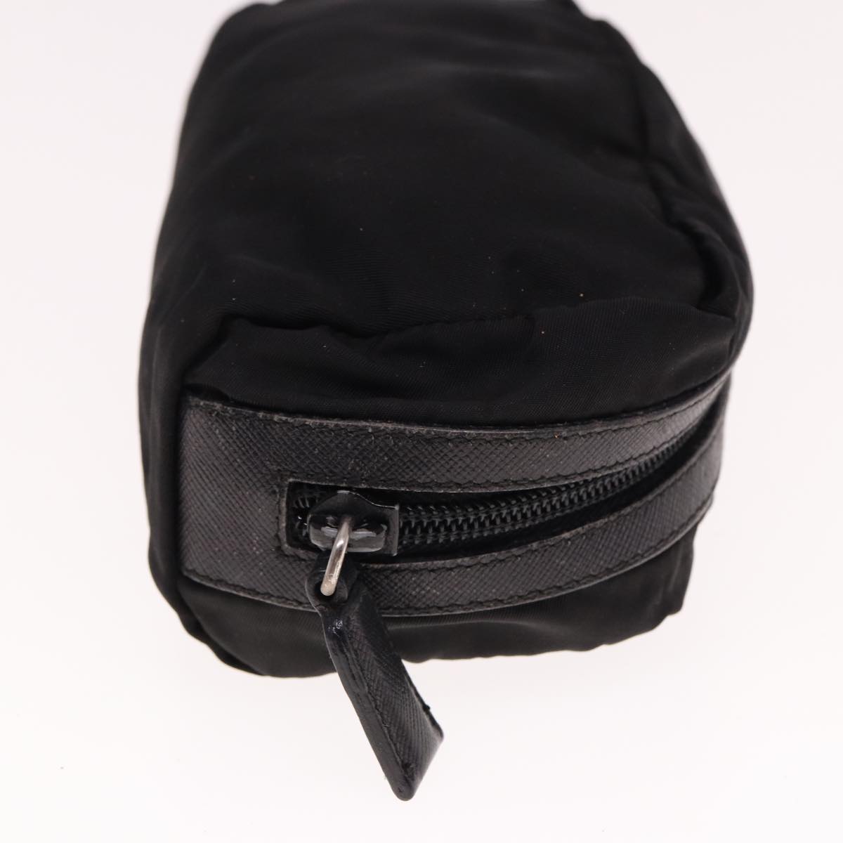 PRADA Pouch Nylon Black  78608