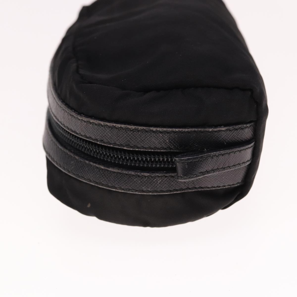 PRADA Pouch Nylon Black  78608