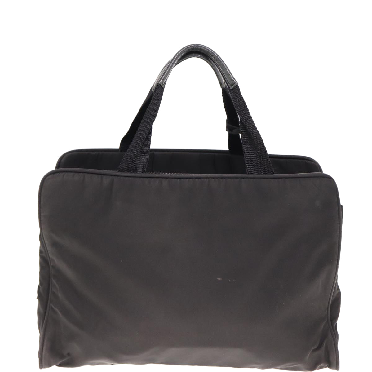 PRADA Hand Bag Nylon Black  78643