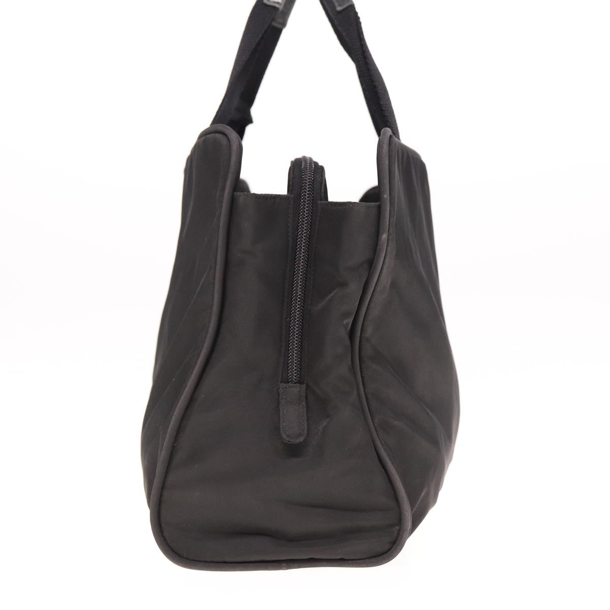 PRADA Hand Bag Nylon Black  78643