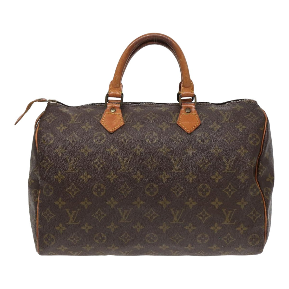 LOUIS VUITTON Monogram Speedy 35 Hand Bag M41524 LV 78734