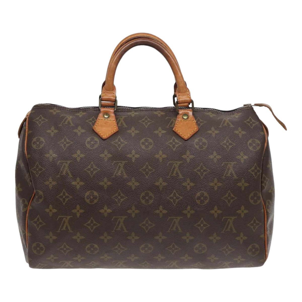 LOUIS VUITTON Monogram Speedy 35 Hand Bag M41524 LV 78734