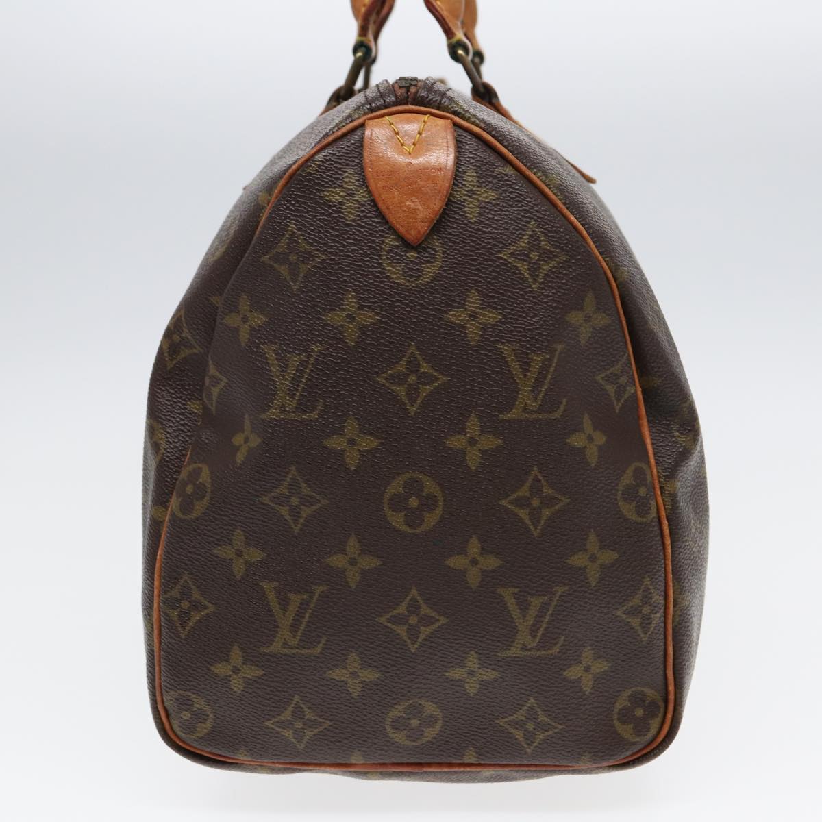 LOUIS VUITTON Monogram Speedy 35 Hand Bag M41524 LV 78734